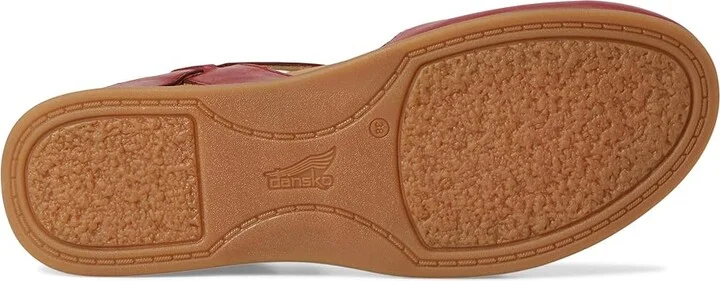 Dansko Christine Women's Shoes Red Burnished Nappa : EU 42 (US Women's 11.5-12) Regular, Leather - Image 3
