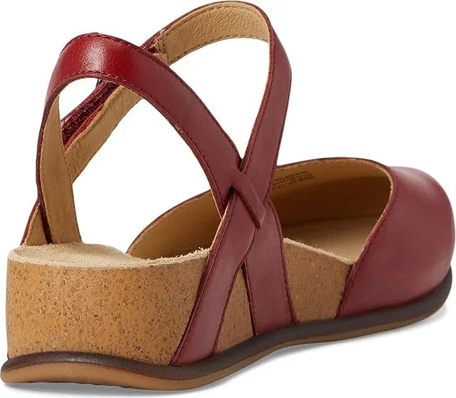 Dansko Christine Women's Shoes Red Burnished Nappa : EU 42 (US Women's 11.5-12) Regular, Leather - Image 4