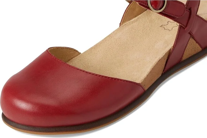 Dansko Christine Women's Shoes Red Burnished Nappa : EU 42 (US Women's 11.5-12) Regular, Leather - Image 7