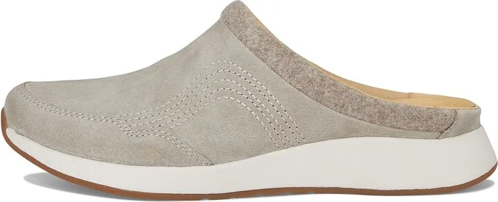 Dansko Claudia Women's Shoes Stone Suede : EU 41 (US Women's 10.5-11) Regular, Leather - Image 6