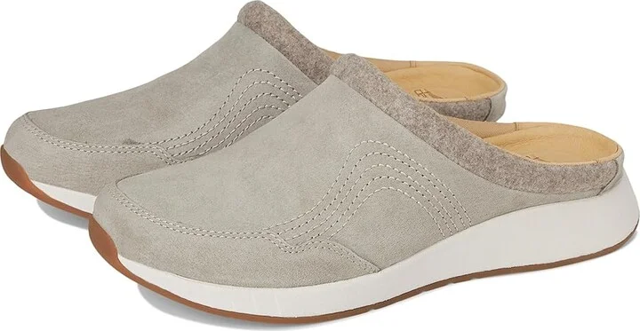 Dansko Claudia Women's Shoes Stone Suede : EU 41 (US Women's 10.5-11) Regular, Leather