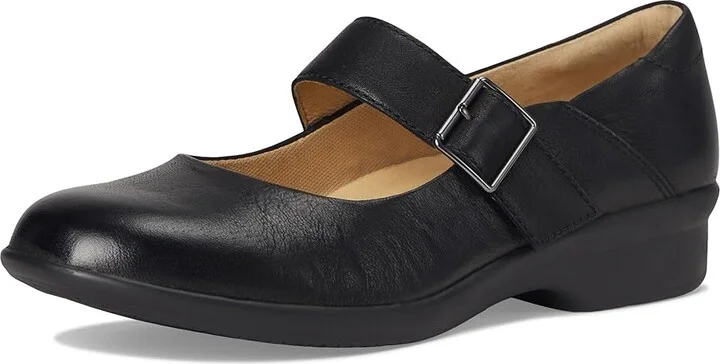 Dansko Collette Women's Shoes Black Burnished Nubuck : EU 38 (US Women's 7.5-8) Regular, Leather - Image 5