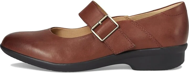 Dansko Collette Women's Shoes Russet Burnished Nubuck : EU 37 (US Women's 6.5-7) Regular, Leather - Image 6