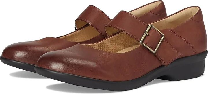 Dansko Collette Women's Shoes Russet Burnished Nubuck : EU 37 (US Women's 6.5-7) Regular, Leather