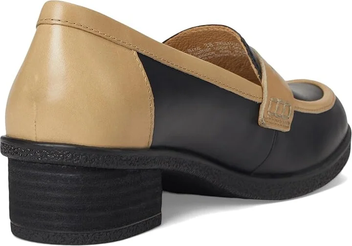 Dansko Danica Women's Flat Shoes Black/Dune Waterproof Burnished : EU 37 (US Women's 6.5-7) Regular, Leather - Image 4
