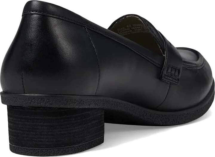 Dansko Danica Women's Flat Shoes Black Waterproof Burnished : EU 41 (US Women's 10.5-11) Regular, Leather - Image 4