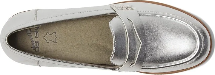 Dansko Danica Women's Flat Shoes Silver : EU 38 (US Women's 7.5-8) Regular, Leather/Rubber - Image 2