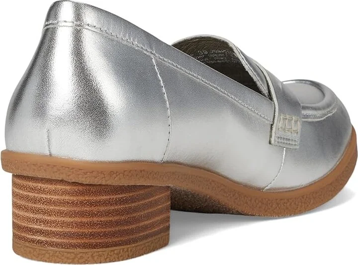 Dansko Danica Women's Flat Shoes Silver : EU 38 (US Women's 7.5-8) Regular, Leather/Rubber - Image 4