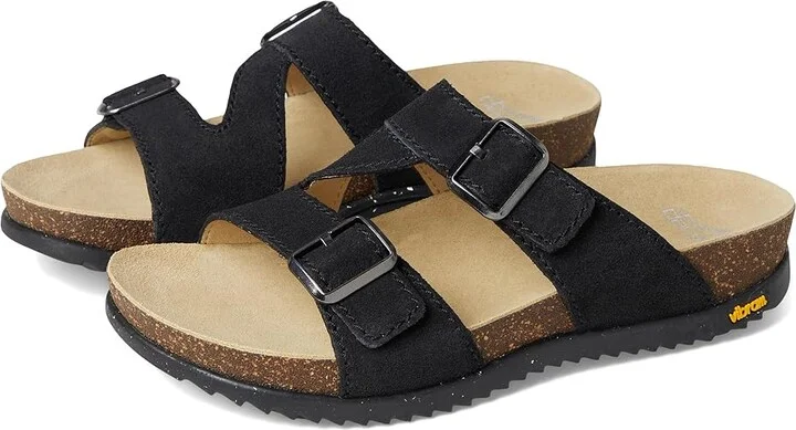 Dansko Dayna Women's Shoes Black Suede : EU 38 (US Women's 7.5-8) Regular