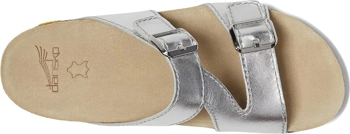 Dansko Dayna Women's Shoes Silver : EU 42 (US Women's 11.5-12) Regular, Suede - Image 2