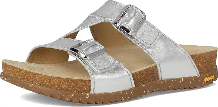 Dansko Dayna Women's Shoes Silver : EU 42 (US Women's 11.5-12) Regular, Suede - Image 5