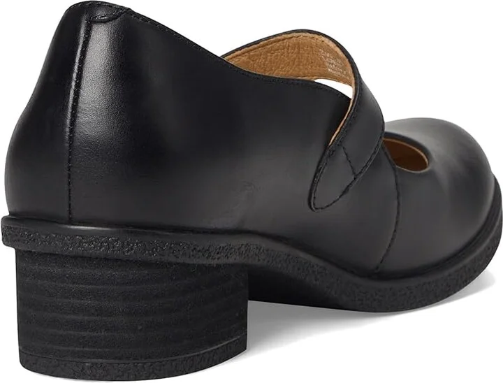 Dansko Deirdra Women's Shoes Black Waterproof Burnished : EU 42 (US Women's 11.5-12) Regular, Leather - Image 4