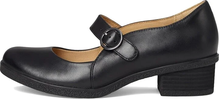 Dansko Deirdra Women's Shoes Black Waterproof Burnished : EU 42 (US Women's 11.5-12) Regular, Leather - Image 6