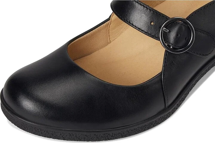 Dansko Deirdra Women's Shoes Black Waterproof Burnished : EU 42 (US Women's 11.5-12) Regular, Leather - Image 7