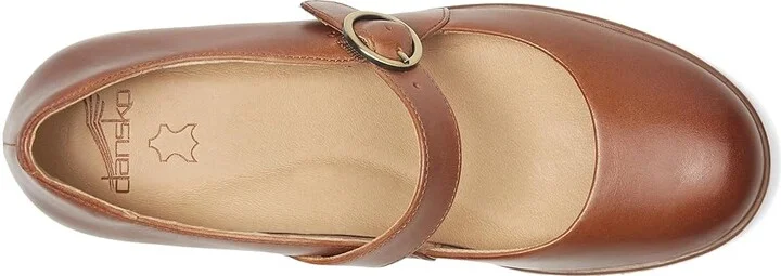 Dansko Deirdra Women's Shoes Tan Waterproof Burnished : EU 40 (US Women's 9.5-10) Regular, Leather - Image 2