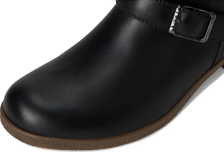 Dansko Delphine Women's Flat Shoes Black Waterproof Burnished : EU 42 (US Men's 8.5-9 - Women's 11.5-12) Regular, Leather - Image 2