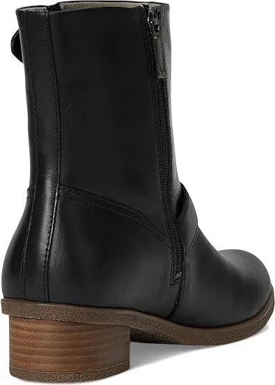 Dansko Delphine Women's Flat Shoes Black Waterproof Burnished : EU 42 (US Men's 8.5-9 - Women's 11.5-12) Regular, Leather - Image 4
