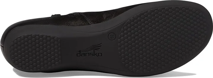 Dansko Faithe Women's Shoes Black Burnished Nubuck : EU 36 (US Women's 5.5-6) Regular, Leather - Image 3