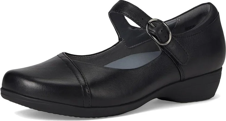 Dansko Fawna Women's Shoes Black : EU 39 (US Women's 8.5-9) Wide, Leather - Image 5