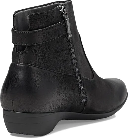 Dansko Finnley Flat Shoes Black Burnished Nubuck : EU 40 (US Men's 6.5-7 - Women's 9.5-10) Regular, Leather - Image 4