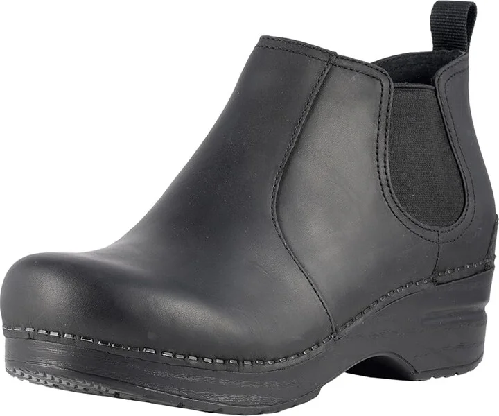 Dansko Frankie Women's Shoes Black Oiled : EU 36 (US Women's 5.5-6) Regular, Leather - Image 2