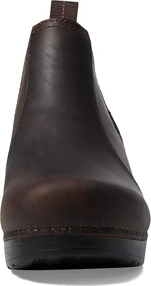 Dansko Frankie Women's Shoes Brown Oiled : EU 37 (US Women's 6.5-7) Regular, Leather - Image 2