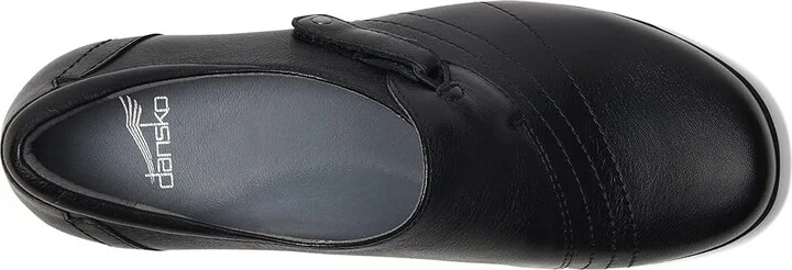 Dansko Franny Women's Shoes Black : EU 37 (US Women's 6.5-7) Wide, Nappa - Image 2