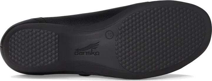 Dansko Franny Women's Shoes Black : EU 37 (US Women's 6.5-7) Wide, Nappa - Image 3