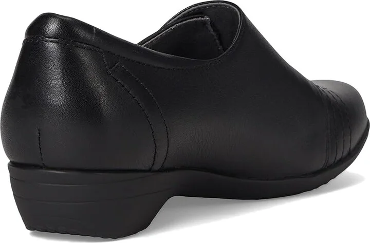 Dansko Franny Women's Shoes Black : EU 37 (US Women's 6.5-7) Wide, Nappa - Image 4