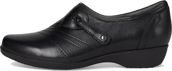 Dansko Franny Women's Shoes Black : EU 37 (US Women's 6.5-7) Wide, Nappa - Image 6