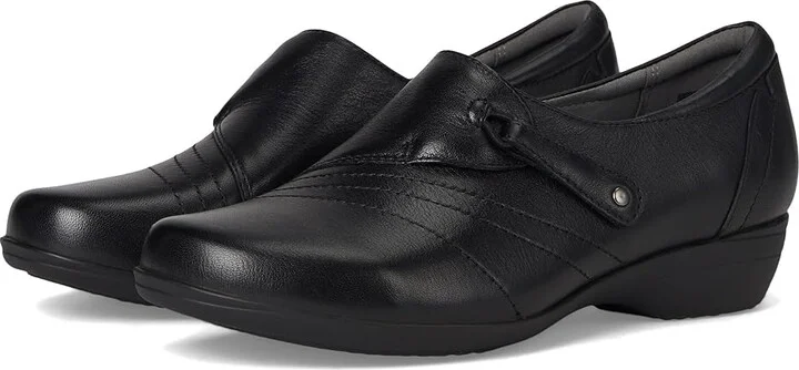 Dansko Franny Women's Shoes Black : EU 37 (US Women's 6.5-7) Wide, Nappa