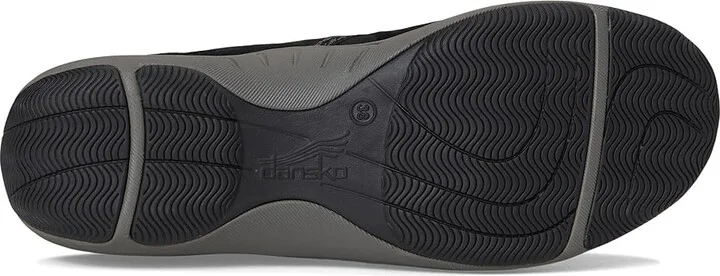Dansko Harlyn Women's Shoes Black/Black : EU 42 (US Women's 11.5-12) Wide, Leather/Rubber - Image 3