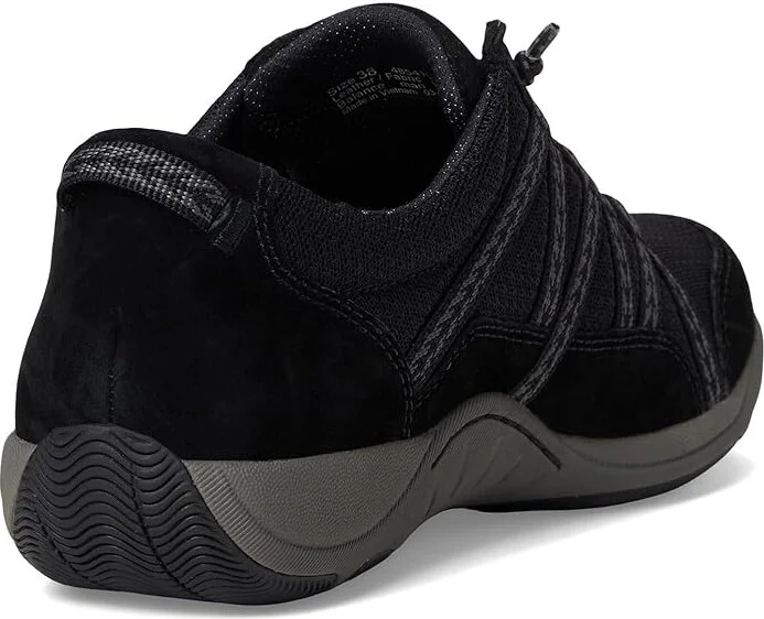 Dansko Harlyn Women's Shoes Black/Black : EU 42 (US Women's 11.5-12) Wide, Leather/Rubber - Image 4