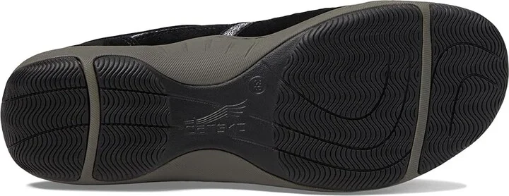 Dansko Harlyn Women's Shoes Black Suede : EU 36 (US Women's 5.5-6) Regular, Leather/Rubber - Image 3