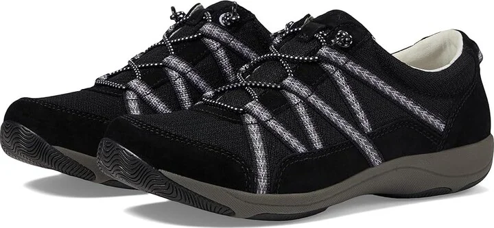 Dansko Harlyn Women's Shoes Black Suede : EU 36 (US Women's 5.5-6) Regular, Leather/Rubber
