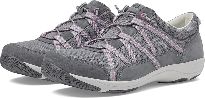 Dansko Harlyn Women's Shoes Grey Suede : EU 36 (US Women's 5.5-6) Regular, Leather