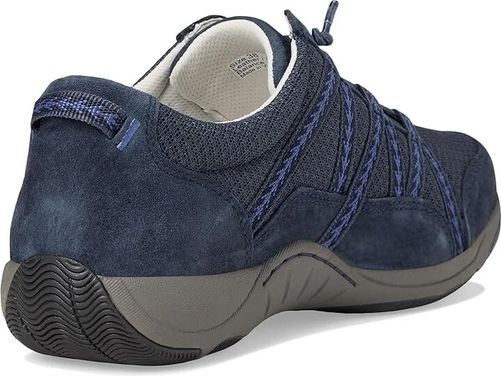 Dansko Harlyn Women's Shoes Navy Suede : EU 36 (US Women's 5.5-6) Regular, Leather/Rubber - Image 4