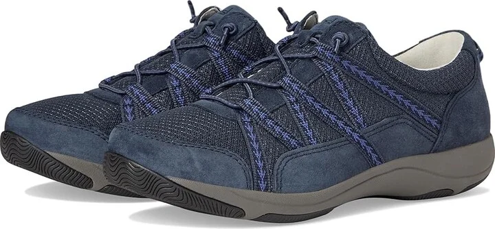 Dansko Harlyn Women's Shoes Navy Suede : EU 36 (US Women's 5.5-6) Regular, Leather/Rubber