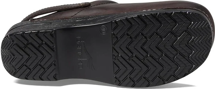 Dansko Ingrid Women's Clog Shoes Antique Brown/Black Outsole : EU 36 (US Women's 5.5-6) Regular, Leather - Image 4