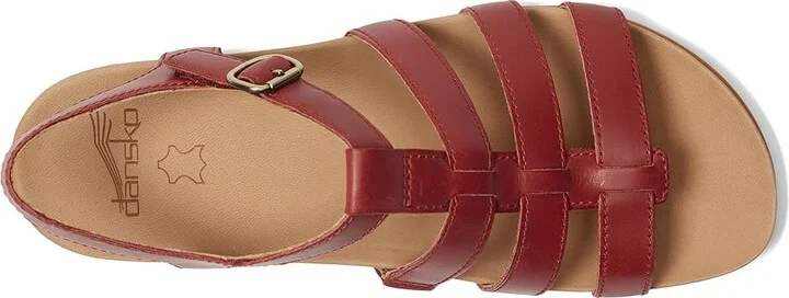 Dansko Janice Women's Sandals Cayenne : EU 41 (US Women's 10.5-11) Regular, Leather - Image 2