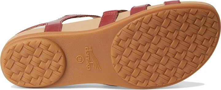 Dansko Janice Women's Sandals Cayenne : EU 41 (US Women's 10.5-11) Regular, Leather - Image 3