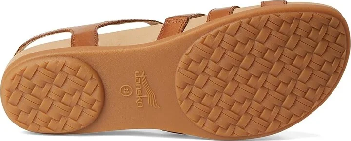Dansko Janice Women's Sandals Tan : EU 41 (US Women's 10.5-11) Regular, Leather - Image 3