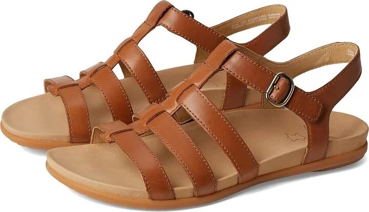 Dansko Janice Women's Sandals Tan : EU 41 (US Women's 10.5-11) Regular, Leather