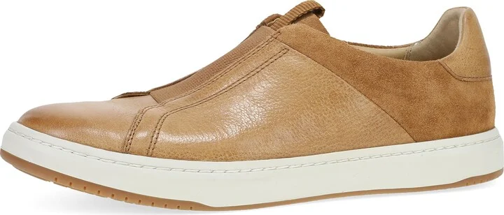 Dansko Jenn Women’s Slip-On Leather Sneakers – Removable Footbed with Arch Support