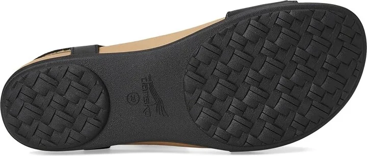Dansko Jodie Women's Sandals Black : EU 38 (US Women's 7.5-8) Regular, Leather - Image 3