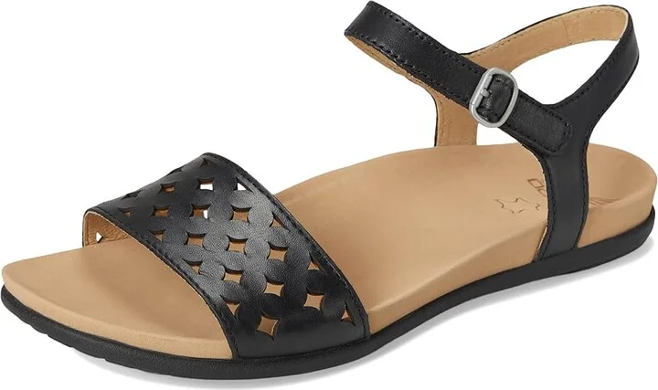 Dansko Jodie Women's Sandals Black : EU 38 (US Women's 7.5-8) Regular, Leather - Image 5