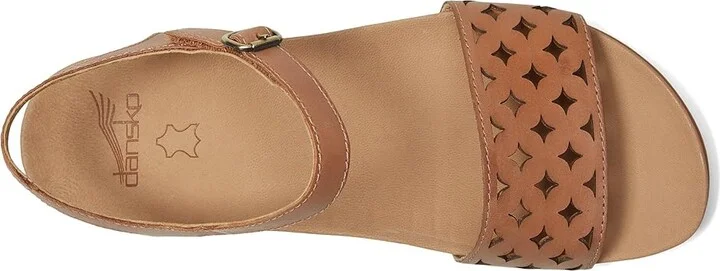 Dansko Jodie Women's Sandals Light Tan : EU 42 (US Women's 11.5-12) Regular, Leather - Image 2