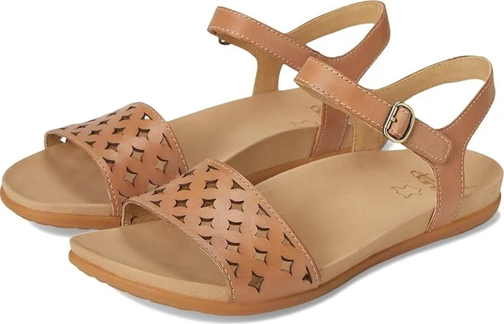 Dansko Jodie Women's Sandals Light Tan : EU 42 (US Women's 11.5-12) Regular, Leather