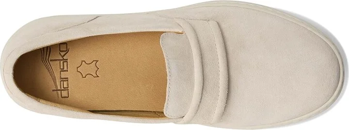 Dansko Josephine Women's Flat Shoes Taupe : EU 40 (US Women's 9.5-10) Regular, Leather - Image 2