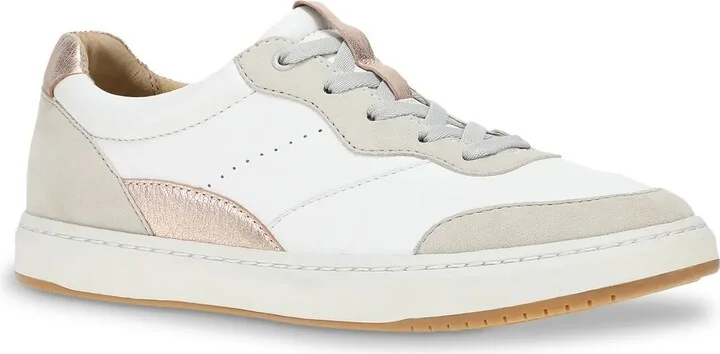 Taupe/White